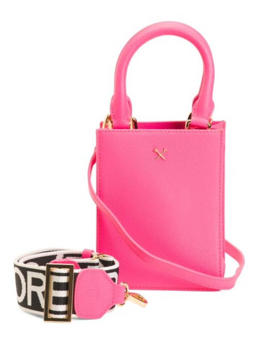 G/FORE Leather Metal Tees Mini Tote